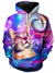 Amazed Cat Hoodie Galaxy Hoodie