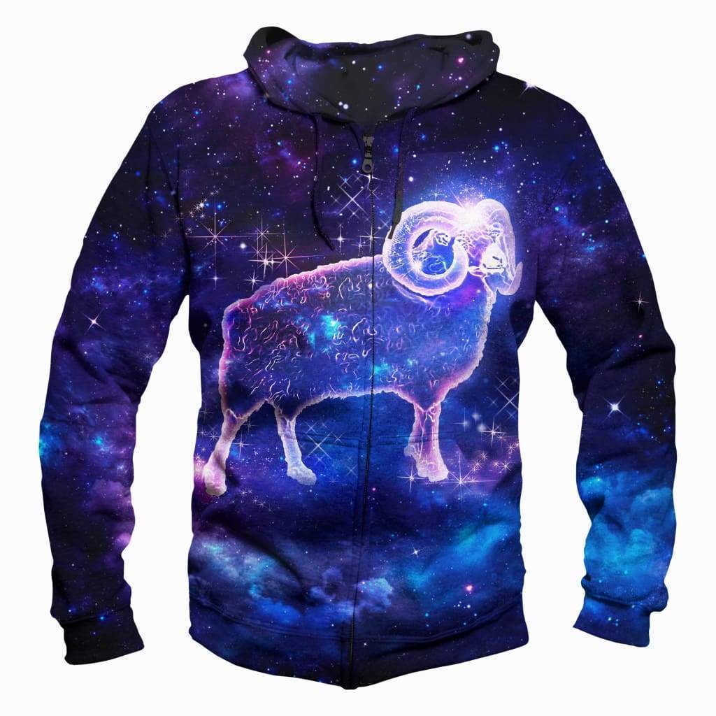 Aries/Horoscope - 3D Hoodie, Zip-Up, Sweatshirt, T-Shirt