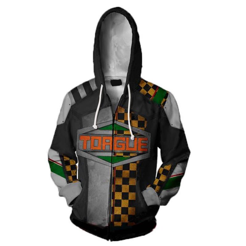 Borderlands Torgue Explosiveness Hoodies - Zip Up Torgue Explosiveness Hoodie