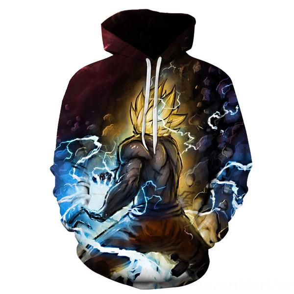 3D Digital Printed Dragon Ball Hoodie