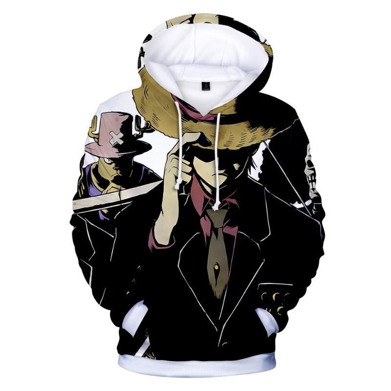 One Piece 3D Hoodies Sweatshirts - Anime Hooded Pullovers