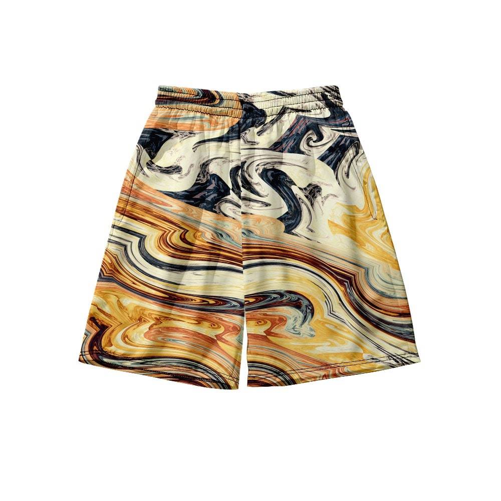 Men's Japan Style Beach Shorts —— Fashion Casual Printing Pattern