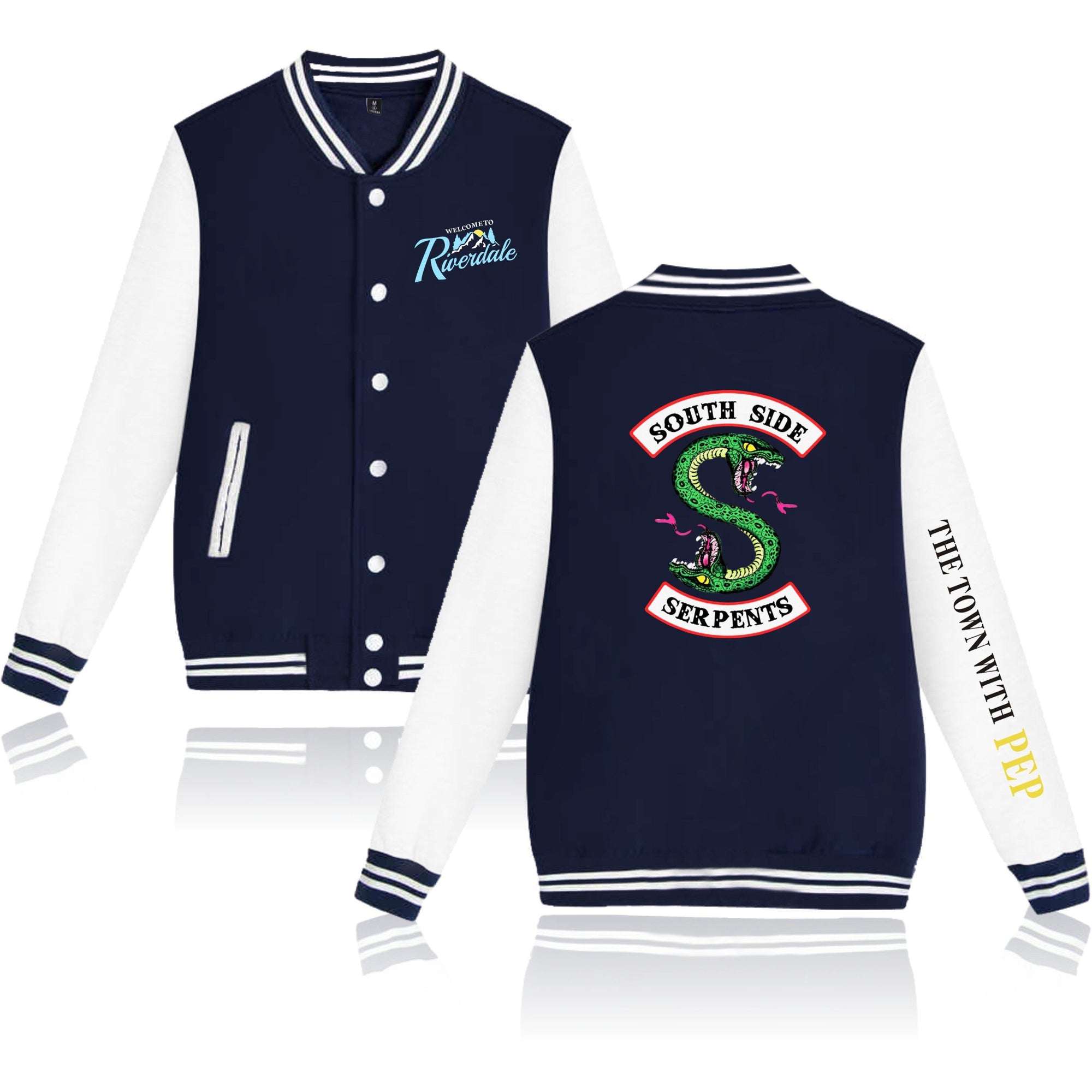 Riverdale Baseball Jackets - Riverdale Super Cool Logo Icon Baseball Jacket