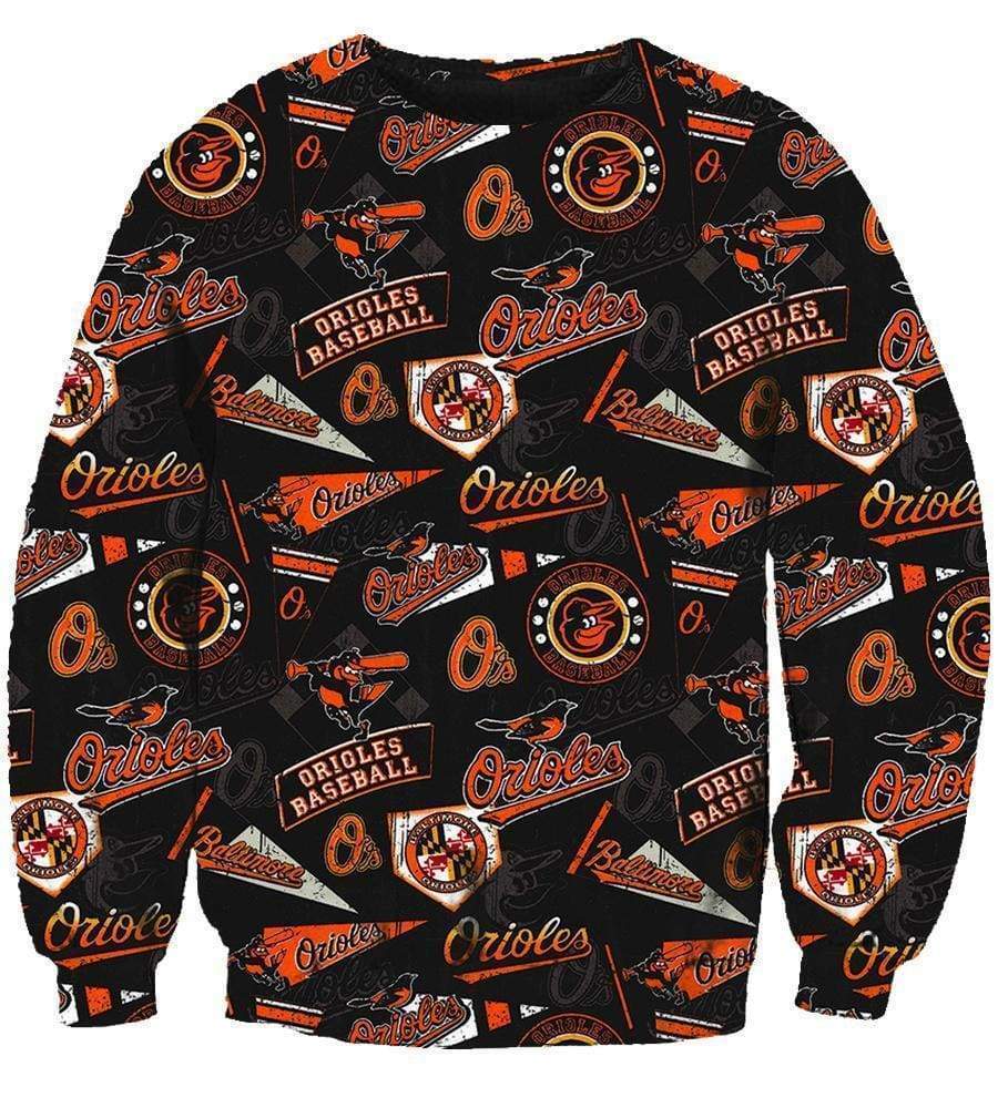 Baltimore Orioles - 3D Hoodie, Zip-Up, Sweatshirt, T-Shirt #2