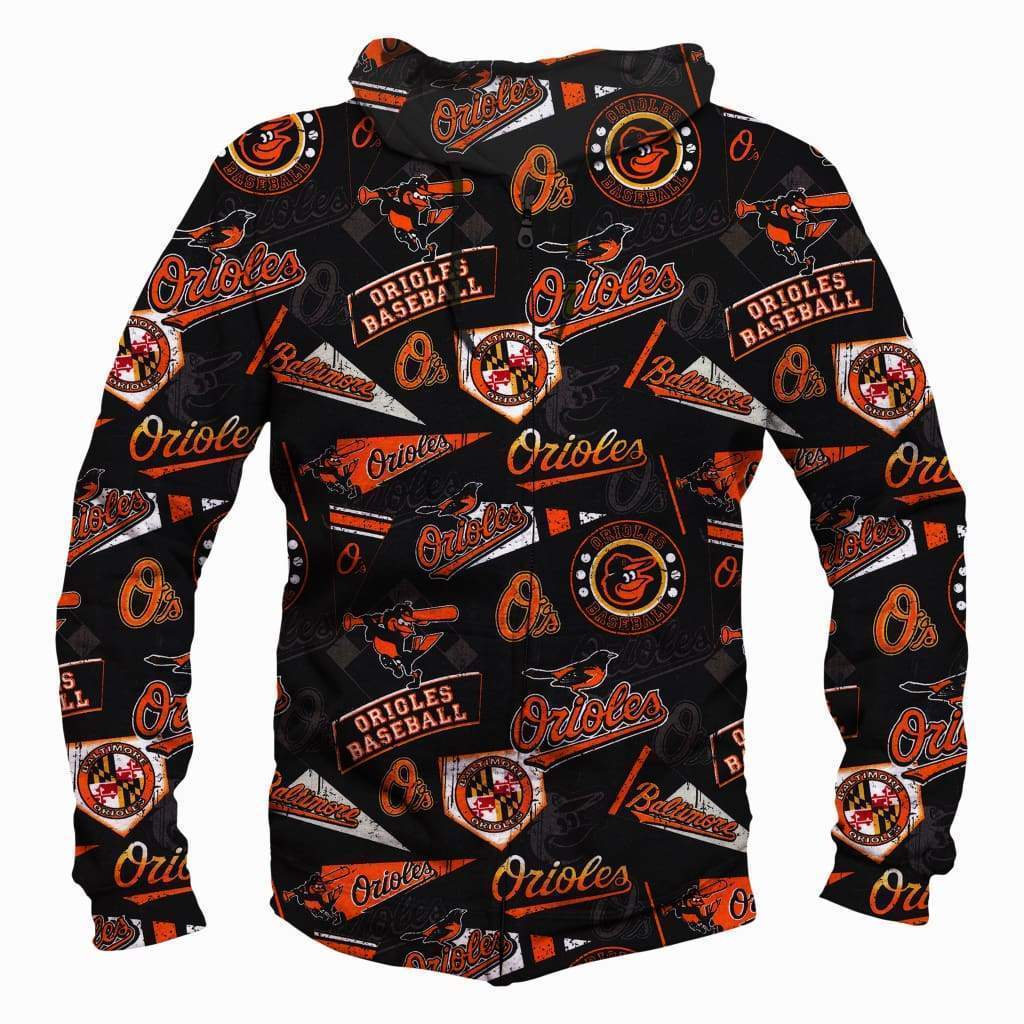 Baltimore Orioles - 3D Hoodie, Zip-Up, Sweatshirt, T-Shirt #2