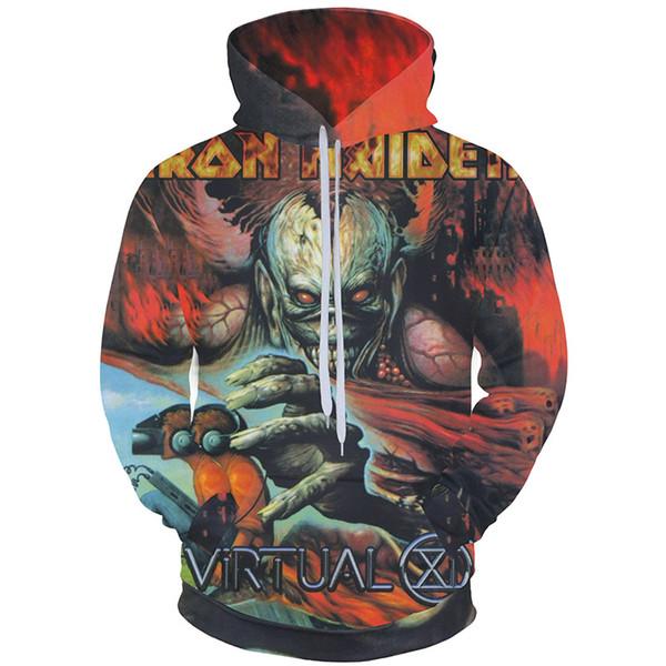 Iron Maiden Hoodie - 3D Print Sweatshrit