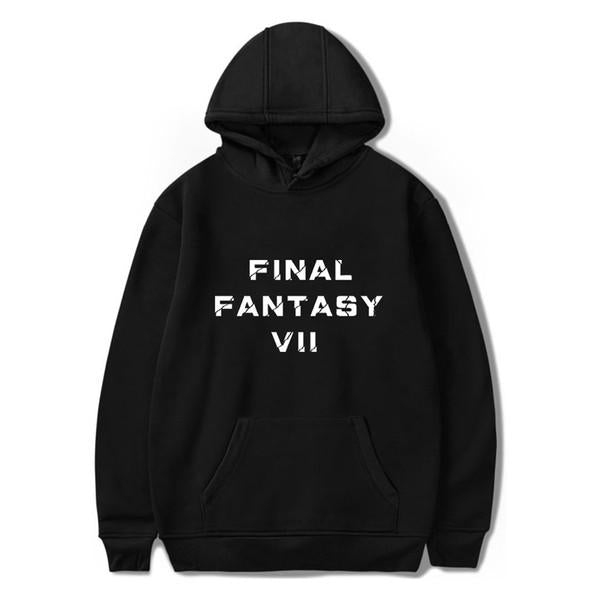 New Final Fantasy VII Girls  White Harajuku Leisure FF7 Hoodies