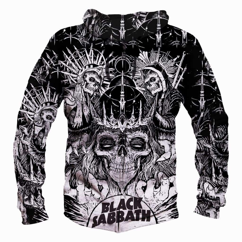 Black Sabbath - 3D Hoodie, Zip-Up, Sweatshirt, T-Shirt #1