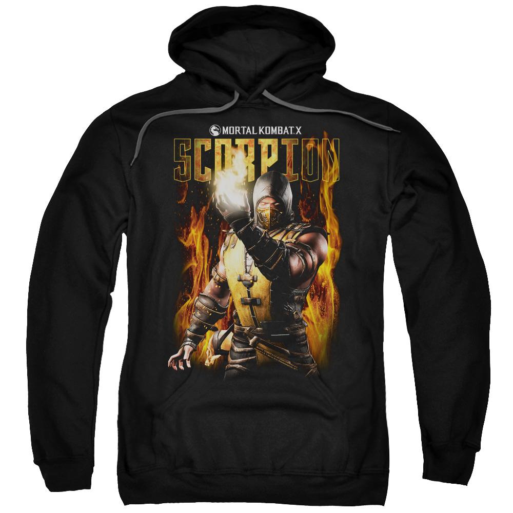 Mortal Kombat Hoodies - Pullover Fire Hoodie