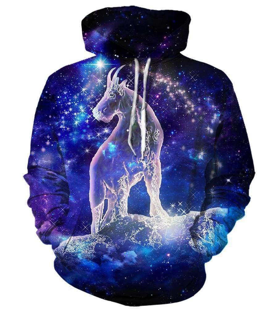 Capricorn/Horoscope - 3D Hoodie, Zip-Up, Sweatshirt, T-Shirt