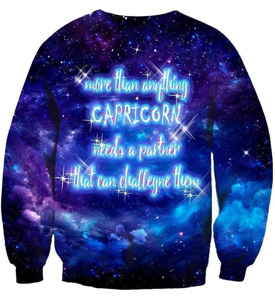 Capricorn/Horoscope - 3D Hoodie, Zip-Up, Sweatshirt, T-Shirt