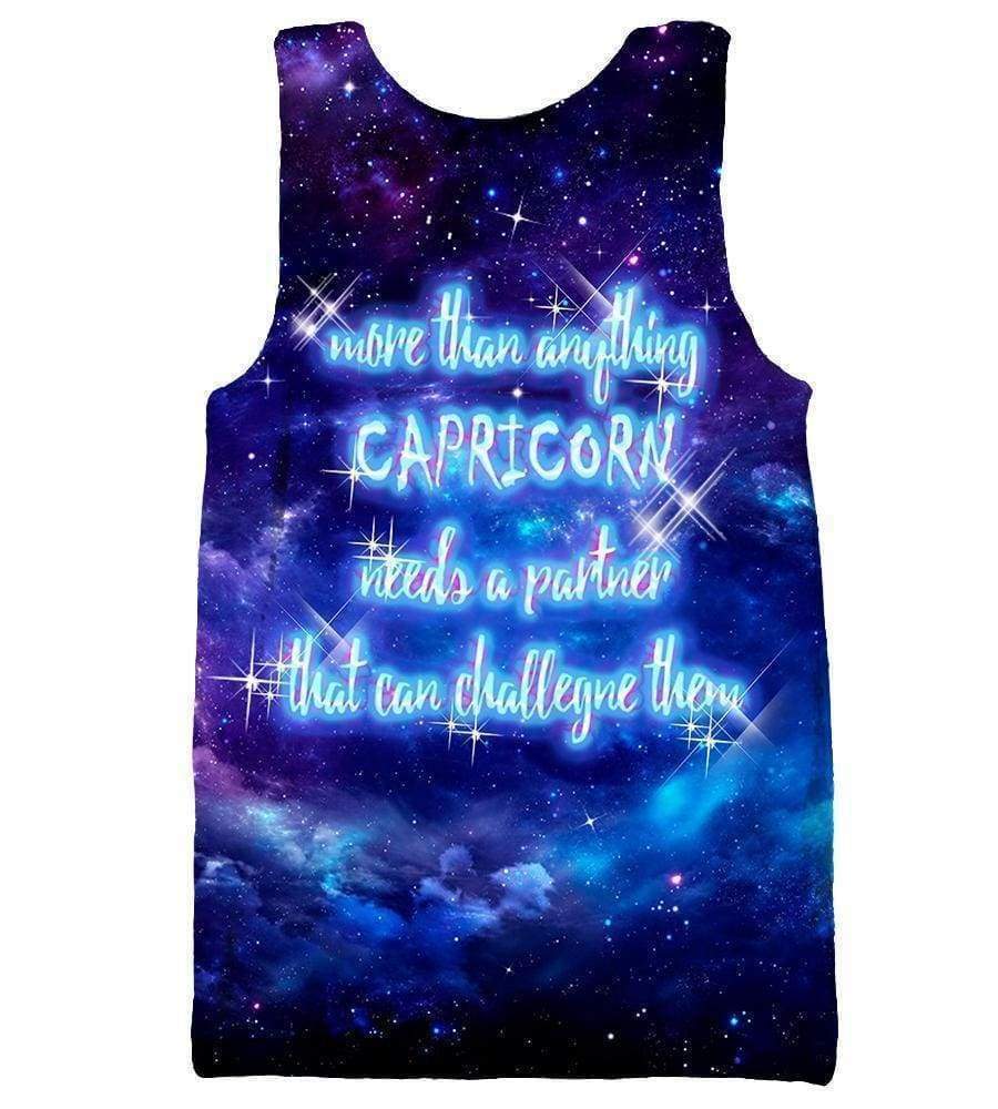 Capricorn/Horoscope - 3D Hoodie, Zip-Up, Sweatshirt, T-Shirt