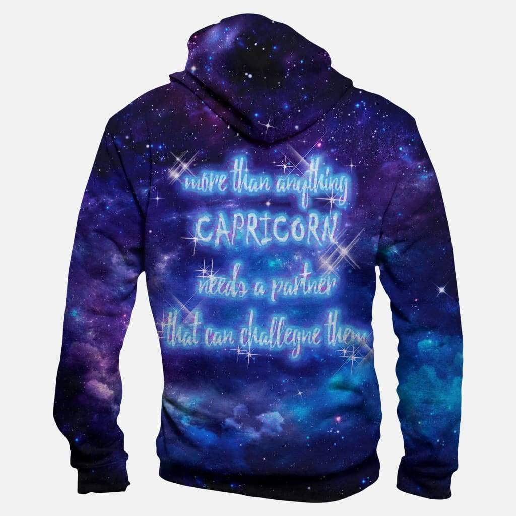 Capricorn/Horoscope - 3D Hoodie, Zip-Up, Sweatshirt, T-Shirt