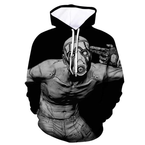 Game Borderlands 3 Hoodies - 3D Digital Print Hooded Pullover