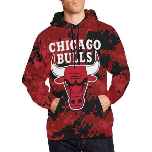 Chicago Bulls - 3D Hoodie, Zip-Up, Sweatshirt, T-Shirt