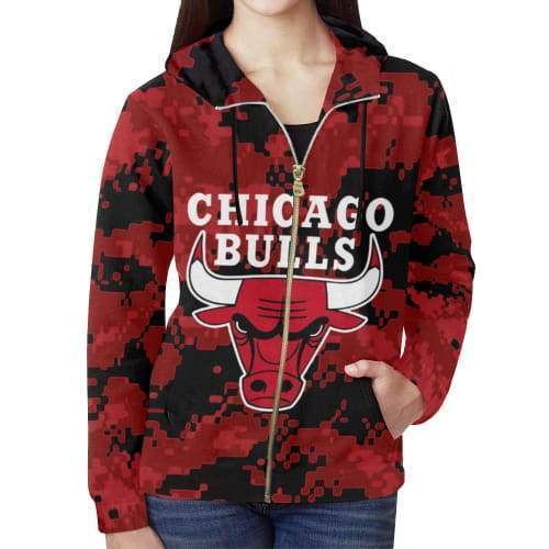 Chicago Bulls - 3D Hoodie, Zip-Up, Sweatshirt, T-Shirt