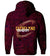 Basketball Cleveland Cavaliers Hoodies - Zip Up Purple 3D Hoodie