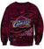 Basketball Cleveland Cavaliers Hoodies - Zip Up Purple 3D Hoodie