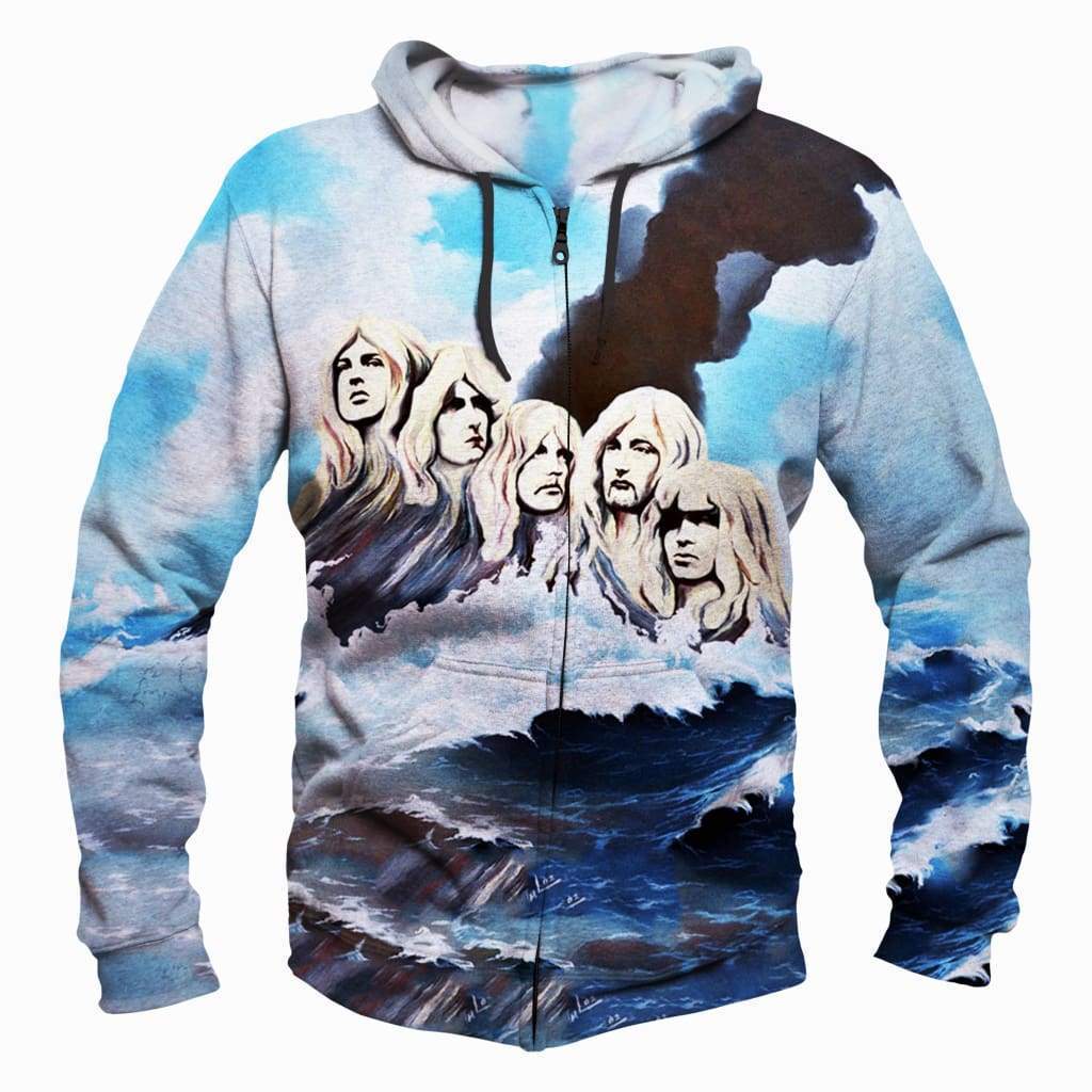 Deep Purple - 3D Hoodie, Zip-Up, Sweatshirt, T-Shirt