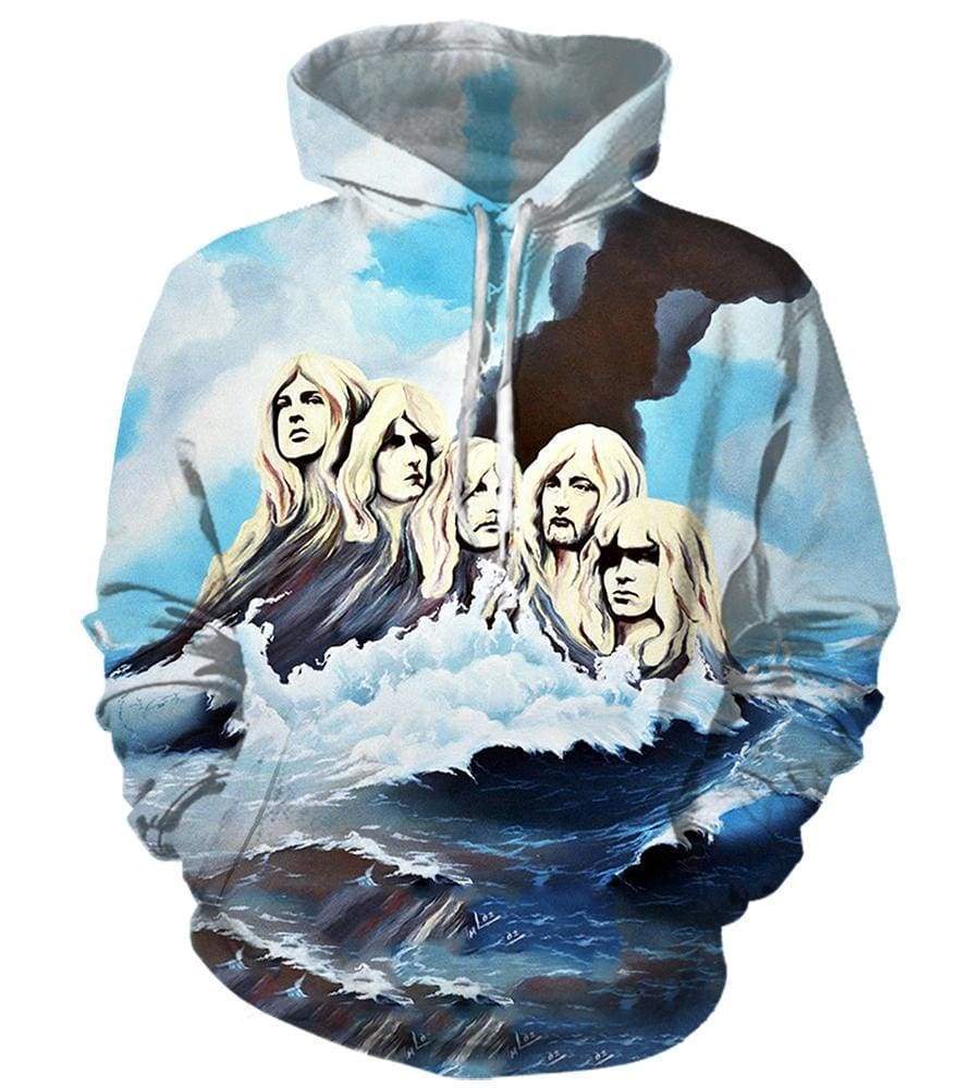 Deep Purple - 3D Hoodie, Zip-Up, Sweatshirt, T-Shirt