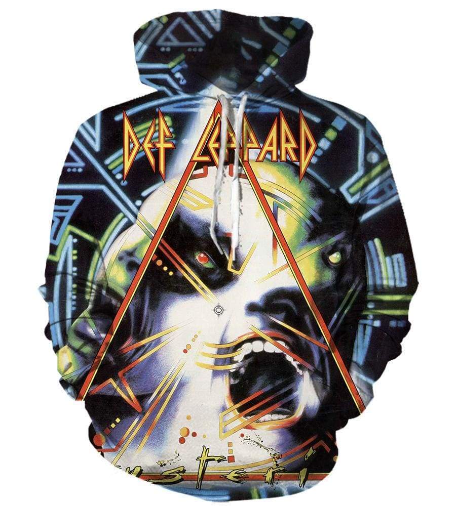 Def Leppard - 3D Hoodie, Zip-Up, Sweatshirt, T-Shirt
