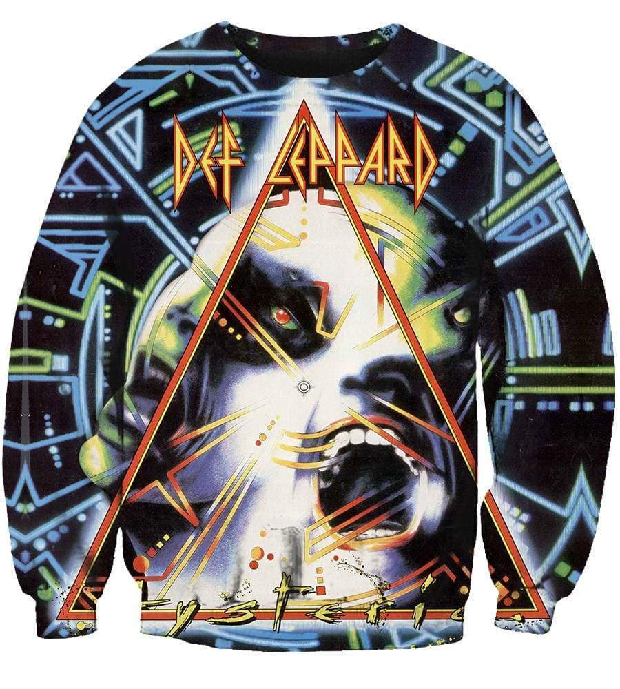 Def Leppard - 3D Hoodie, Zip-Up, Sweatshirt, T-Shirt