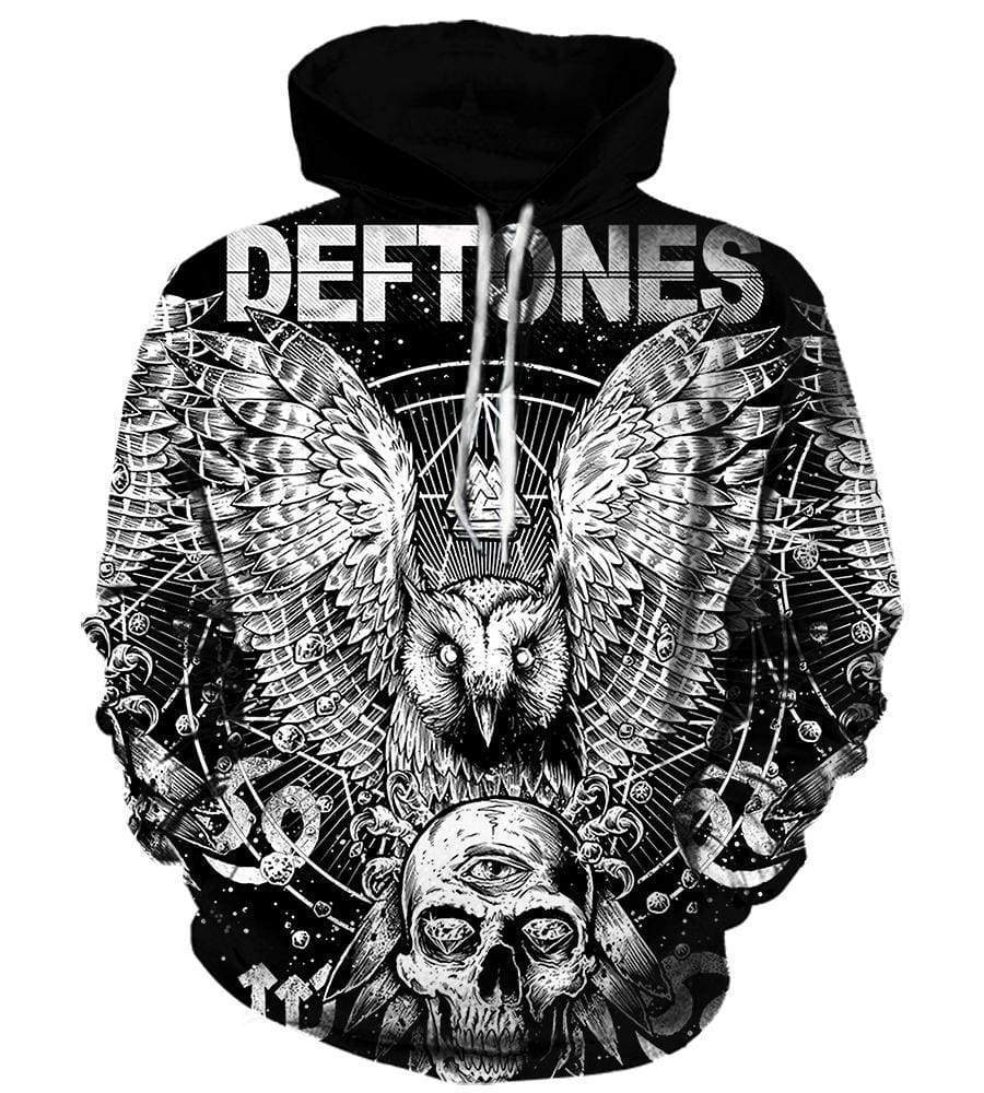 Deftones zip best sale up hoodie