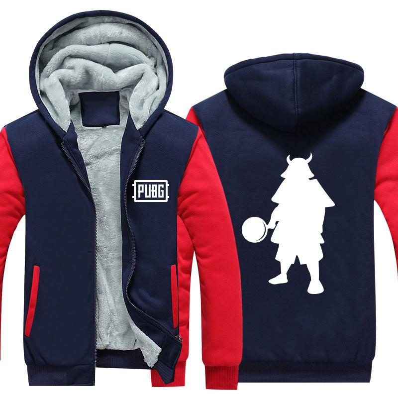 Playerunknown's Battlegrounds Jacket - PUBG Zipper Sweatshirt Hoodies