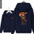 DOTA 2 Dragon Knight Hoodies - Zip Up Grey Hoodie