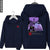 DOTA 2 Faceless Void Hoodies - Zip Up Black Hoodie