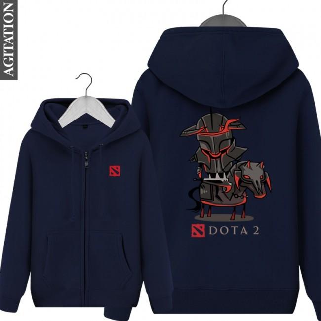 DOTA 2 Chaos Knight Hoodies - Zip Up Black Hoodie