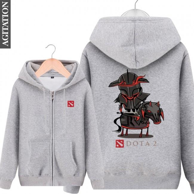 DOTA 2 Chaos Knight Hoodies - Zip Up Black Hoodie