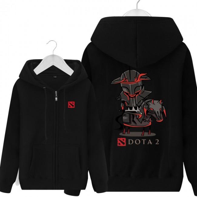 DOTA 2 Chaos Knight Hoodies - Zip Up Black Hoodie