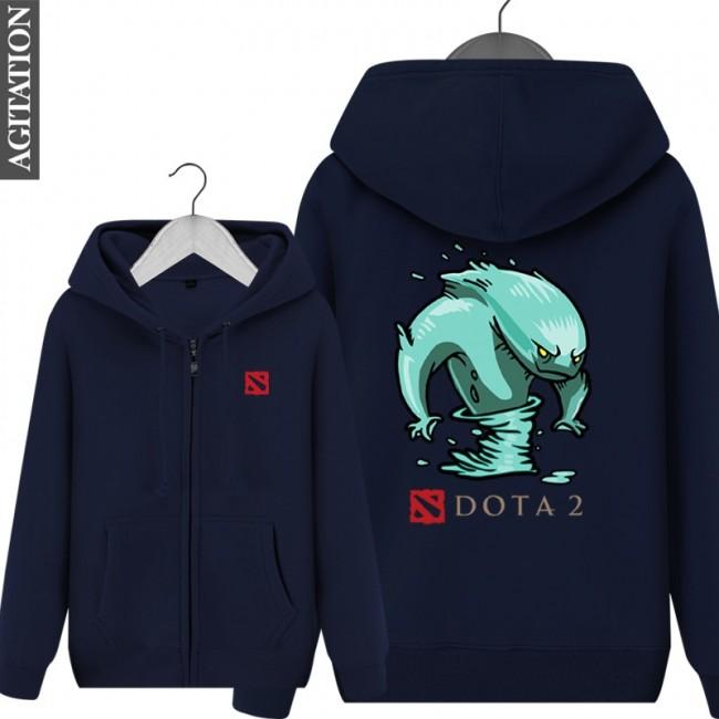 DOTA 2 Morphling Hoodies - Zip Up Black Hoodie