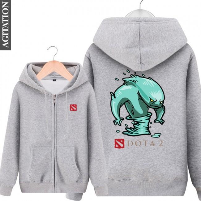 DOTA 2 Morphling Hoodies - Zip Up Black Hoodie
