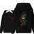 DOTA 2 Phantom Assassin Hoodies - Zip Up Black Hoodie