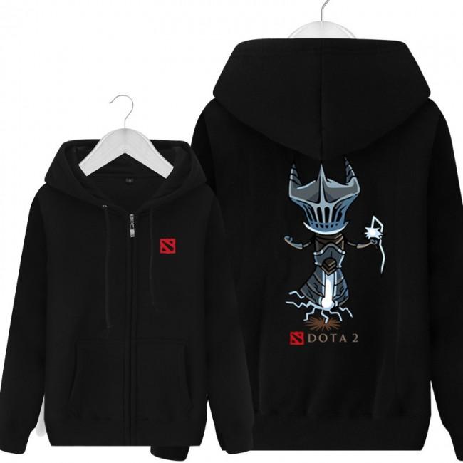 DOTA 2 Razor Hoodies - Zip Up Black Hoodie