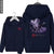 DOTA 2 Riki Hoodies - Zip Up Black Hoodie
