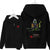 DOTA 2 Rubick Hoodies - Zip Up Black Hoodie