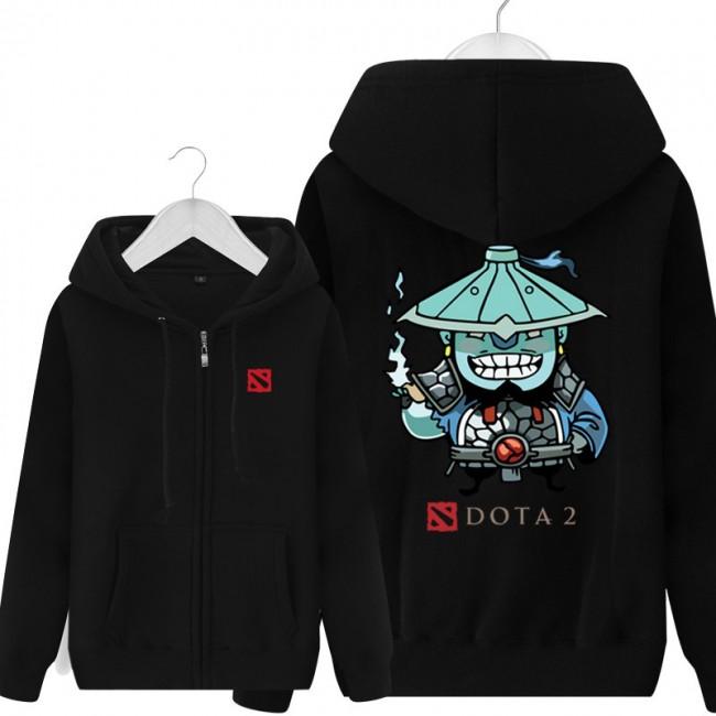 DOTA 2 Storm Spirit Hoodies - Zip Up Black Hoodie