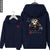 DOTA 2 Tusk Hoodies - Zip Up Black Hoodie