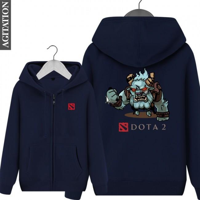 DOTA 2 Spirit Breaker  Hoodies - Zip Up Black Hoodie