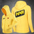 DOTA 2 Na`Vi Team Fashion Hoodies - Zip Up Yellow Hoodie