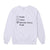 BTS Sweatshirt - BTS "Mentally Dating Suga" Sweatshirt