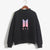 BTS Sweatshirt - Gradient Emblem Turtleneck Sweatshirt