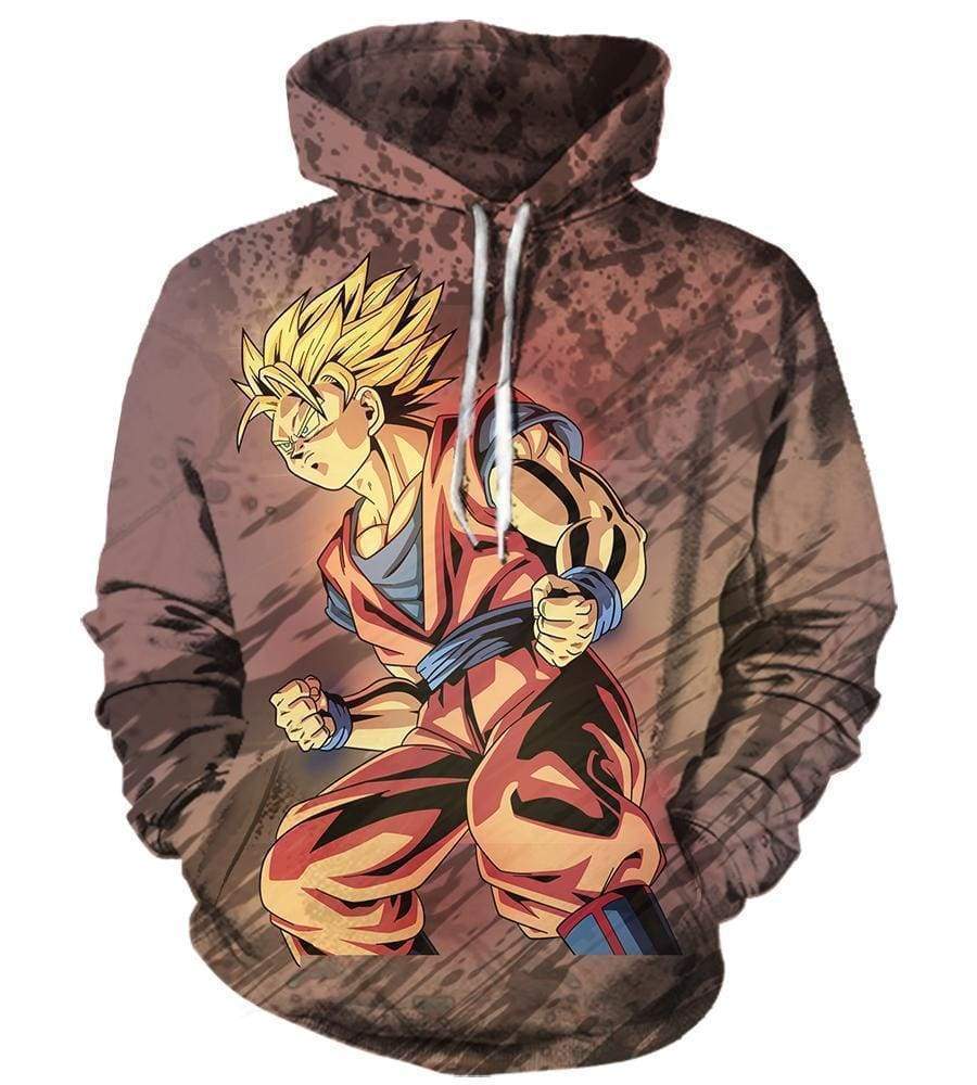 Dragon Ball Z Goku Hoodies- Pullover 3D Prinred Hoodie