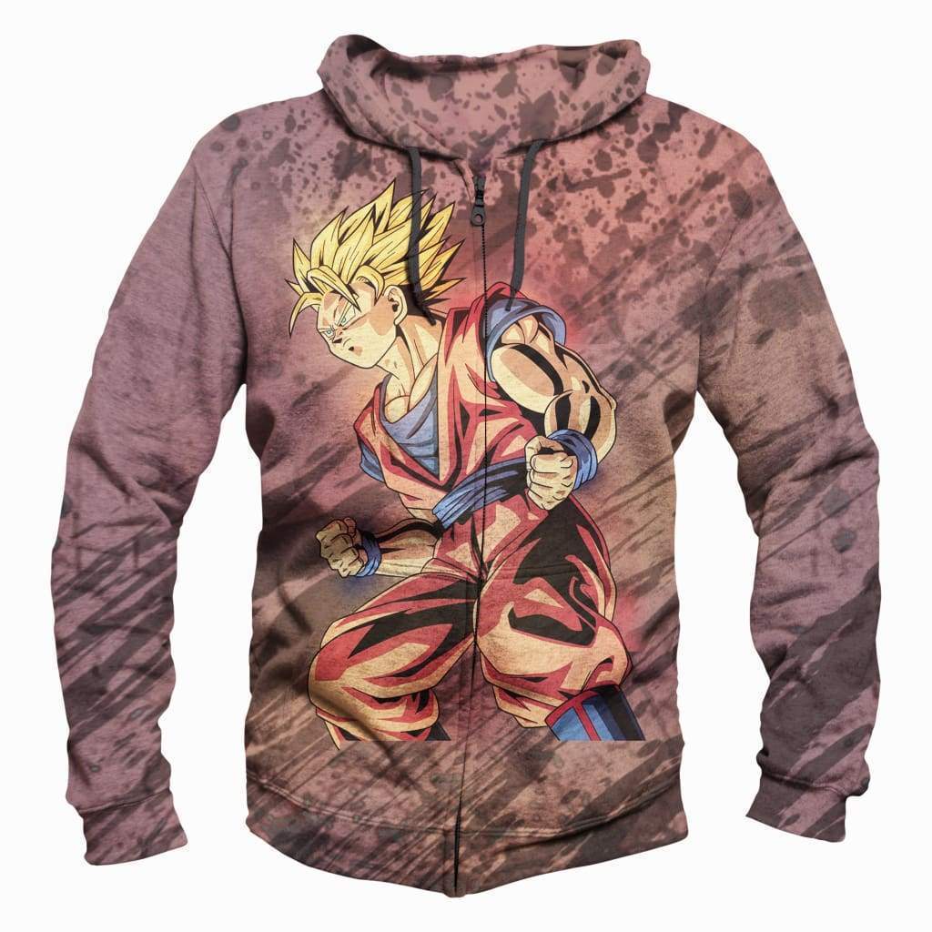 Dragon Ball Z Goku Hoodies- Pullover 3D Prinred Hoodie