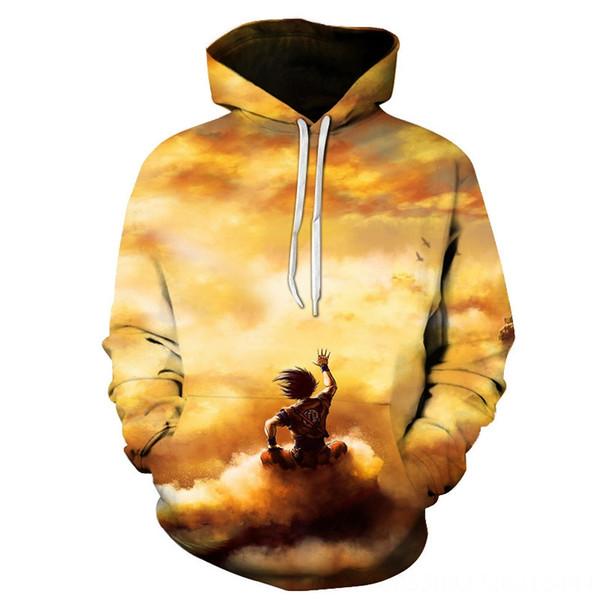 3D Digital Printed Dragon Ball Hoodie