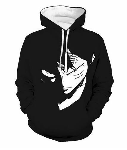 One Piece Hoodies - 3D Print Sweatshirts Jackets