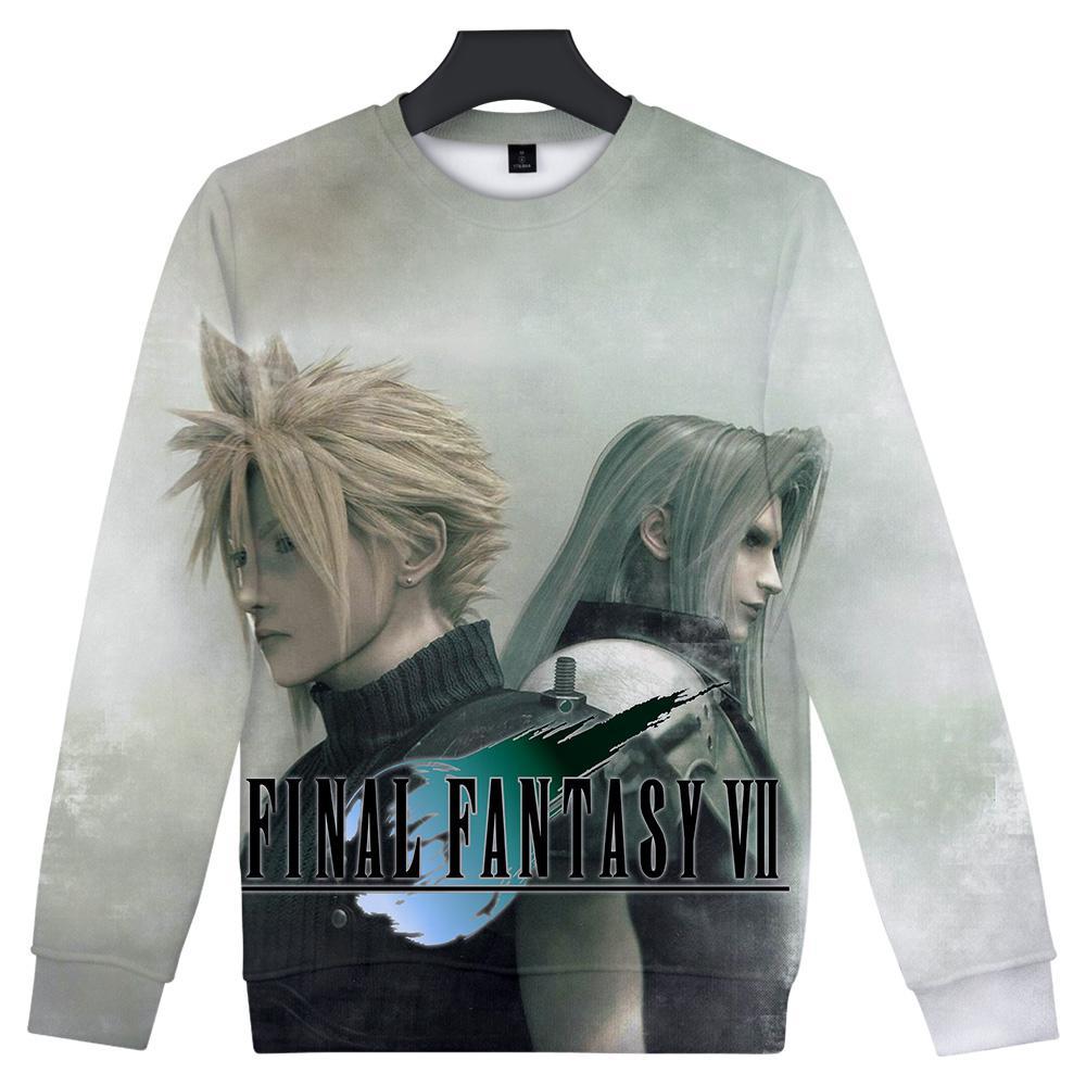 Final Fantasy Harajuku Final O-Neck Sweatshirt